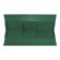PPK parapet for a fence span, 50 × 28.5 × 2.5 cm, green, “flexible tile”