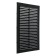 Ventilation grate "Vento" 1724V, 170x240 mm, with a grid, inexhaustible, graphite