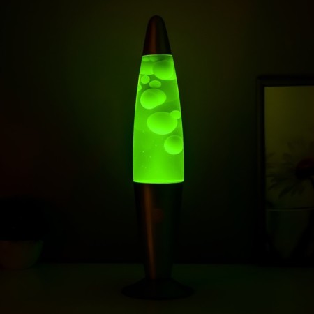 Lamp "Rocket" 1x30W E14-R39 (wax) silver 11x11x41cm-1
