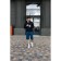 Jumper male ise, size 50, dark blue color