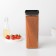 Brabantia Tasty+rectangular container, dark gray color, 2.5 liters