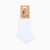 Socks shortened, white color, size 31