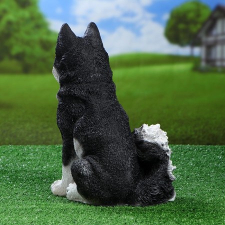 Garden figure "Husky dog" 27x20x37cm-2