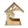 Wooden feeder “Bird on a tree” with your own hands, 14.5 × 18.5 × 19.5 cm, Greengo