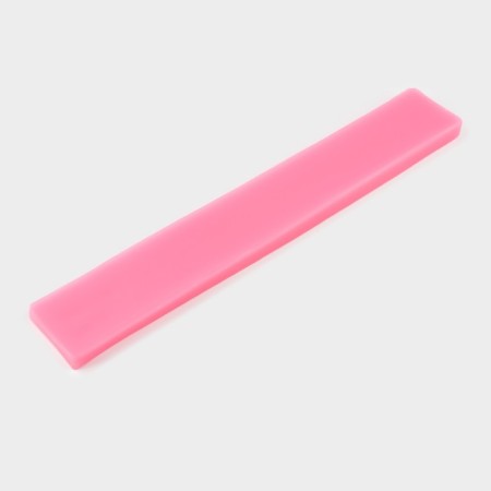 Mold "Collection of Beads", silicone, 26.5 × 3.8 × 1 cm, pink color-2