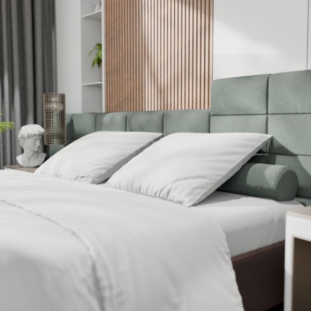 Bed linen Ethel Duet Tencel 155*210cm-2pcs, 230*245cm, 50*70cm-2pcs, white color-2