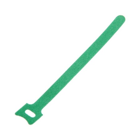 Velcro screed for wires 150x10x1.5 mm tundra, green color, 10 pcs.-6