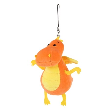 Soft toy "Dragon", orange-yellow tummy, 13 cm-2