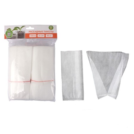 Packages for seedlings, 1000 ml, 16 × 18 cm, in a set of 100 pcs.-3