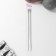 Knitting needles, straight lines, d = 4.5 mm, 35 cm, 2 pcs