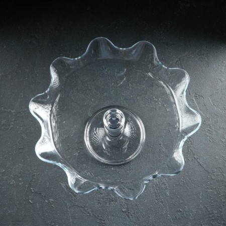Patisserie glass dish on the glass, D = 32 cm-2