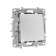 Switch Legrand Etika, 1-kl, Aut. Klema, 10AX, 250 V, aluminum