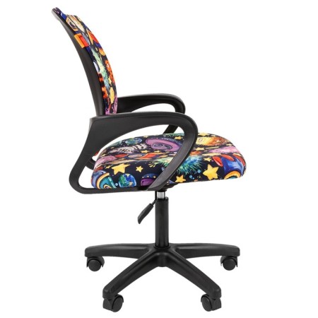 Children's chair Chairman Kids 103 UFO fabric LT, black-2