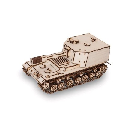 Wooden designer 3D "Sau-212 tank"-2