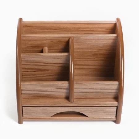 Organizer 5 sections, 1 drawer, series ash shimo light, 20*16.5*15.5-5