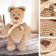 Soft toy "Bear Toffi", a set for knitting, 12 cm × 4 cm × 12.5 cm