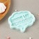 Silicone form “You are our pride”, 8 × 7.2 × 1 cm, turquoise color