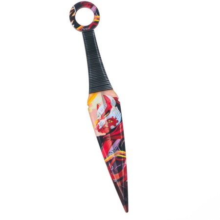 Souvenir wooden knife Kunai "Anime Warrior", 26 cm-4