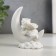 Polystone souvenir "Snowty angel in the month" MIX 7.7x7x3 cm