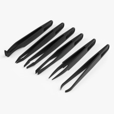 Set of forceps for repairing wristwatch, 6 pcs, L-12 cm