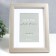 Photo frame Plastic "Gloria" 15x20 cm, with a paspartm, silver