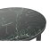 Journal table "Austin UV", 450 × 450 × 705 mm, color green marble