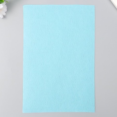 Hard felt 1 mm 20x30 cm, light blue-2