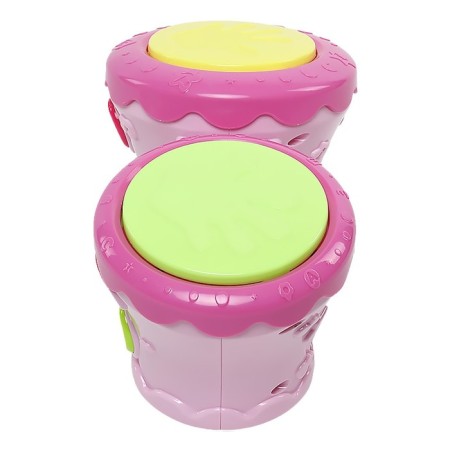 Musical Children's Center-BASTAR EVERFLO DARBUKA HS0399593, pink color-1