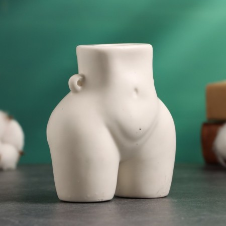 Summary "Marta" White gloss, 10x6x8cm-3