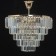 Aladard chandelier, size 50x43x50 cm, 300W 5XE14 IP 20