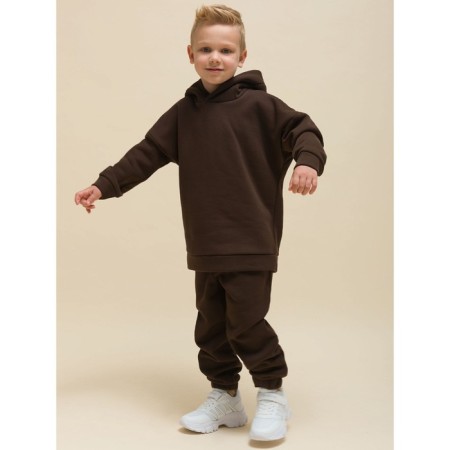 Baby trousers, height 104 cm, chocolate color-8