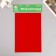 A set of hard felt "Astra" (3 pcs) scarlet, 1 mm, 160 g, 20x30 cm