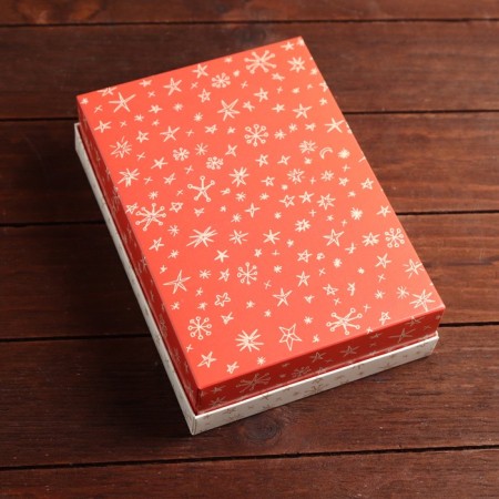Box a team cover is, with a window, "Women's New Year", 21 x 15 x 5.7 cm-2