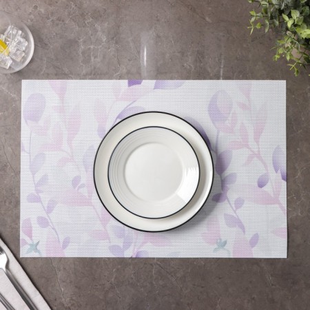 A set of serving napkins on the table "Watercolor", 4 pcs, 45 × 30 cm-4