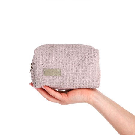 TEXTURA lightning cosmetic bag, pink color-9