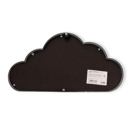 Wall mirror “cloud”, mirror surface 12 × 26 cm, white color-3