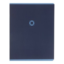 Subject notebook monocolor.element, 48 sheets in the geography cage, covered cardboard, lamination of software touch, selective varnish, offset block 70 g/m2
