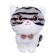 Soft toy "striped cat", color mix