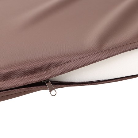 A pillow for the sofa alternative 53.5 x 49 x 5 cm, oxford 420, brown-1