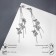 Hanging earrings "Butterflies and chains", color silver, 9 cm