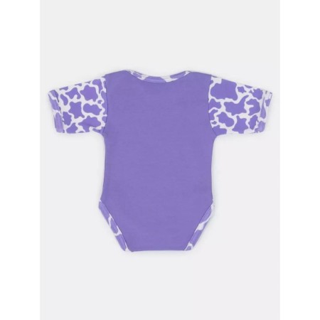 Body Children with short sleeves Rant Milk-Aholic, height 56 ​​cm, purple color-3