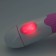 Vibrator-language "Tongue Lick", 16.3 x 3.3, pink