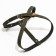 Sleaner harness on the felt multi-sized, 2.5 cm, Osh 40-60 cm, og 40-60 cm, dark green