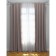 Set of curtains, 240 x 270 cm, veil 500 x 270 cm, cappuccino