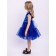 Dress "Jasmine", height 122 cm, blue color