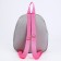 Baby backpack for a girl "Kitten", 27x23 cm