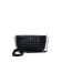 Bag Cross-Bodi with Ludor zipper, black color