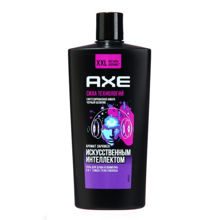 SHAMPUN-GEL SOW AX AXE Shower Strength of Technology, 610 ml