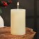 Candle-cylinder aromatic "Jasminovid Maggers", 6x10 cm