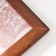Photo frame pine c19 walnut 13x18 cm (plastic screen)